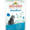 Almo Nature Sterilised Cibo Umido Merluzzo Per Gatti Adulti Sterilizzati Bustina 70g
