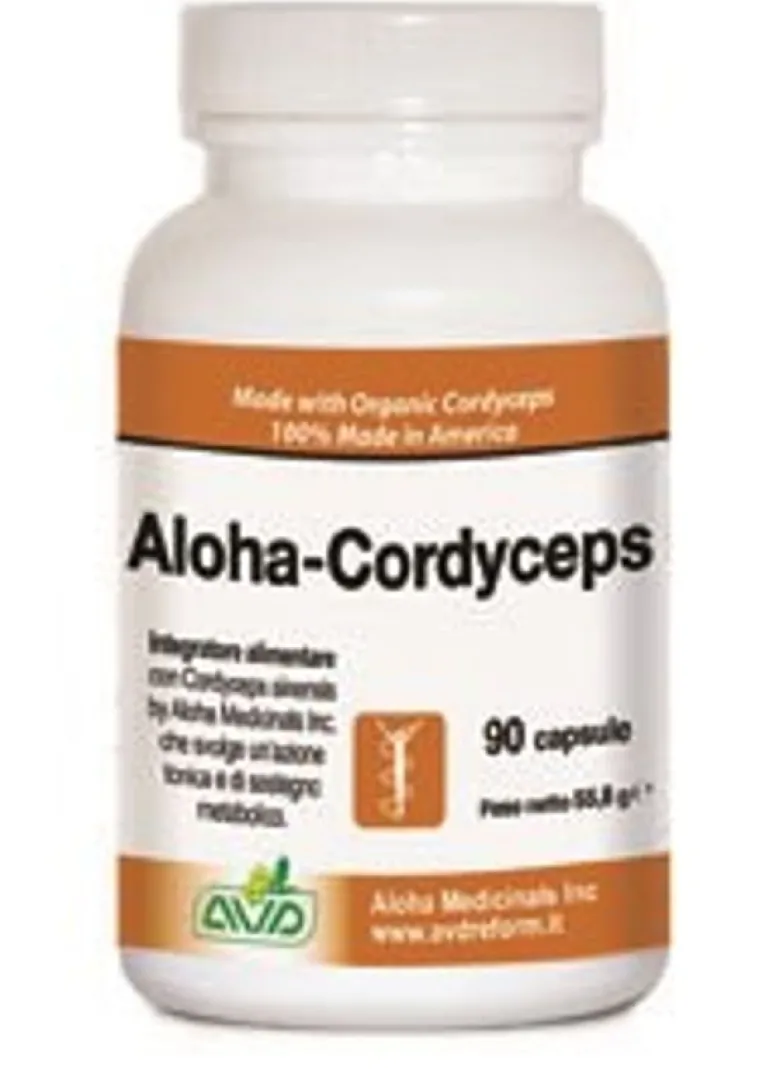 Aloha Cordyceps 90 Capsule - Energia e Benessere Naturale