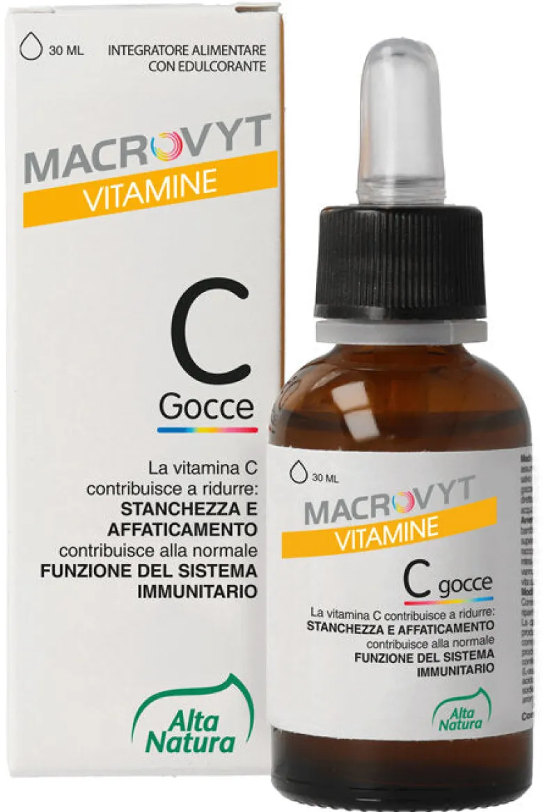 Alta Natura Macrovyt Vitamina C Soluzione Gocce 30ml