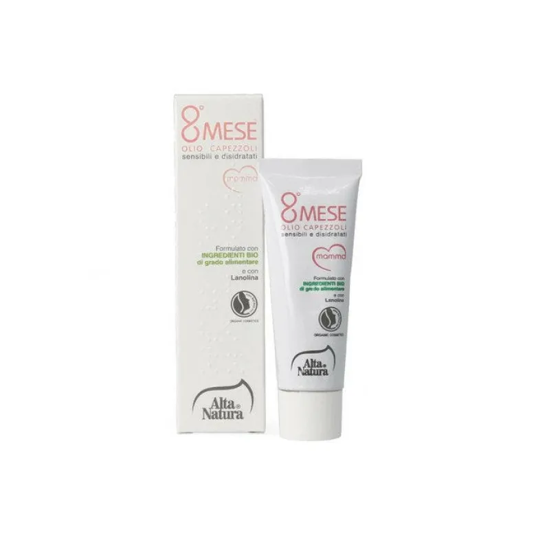 Alta Natura Olio Per Capezzoli 8 Mese 30ml