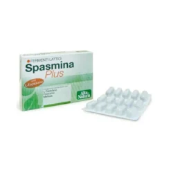 Alta Natura Spasmina Plus con probiotico favorisce la flora batterica 30 opercoli