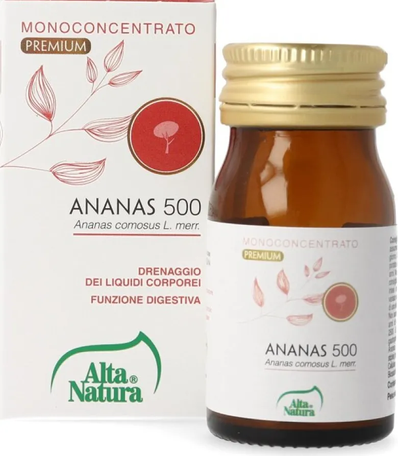 Alta Natura Terranata Ananas 500 40 Compresse