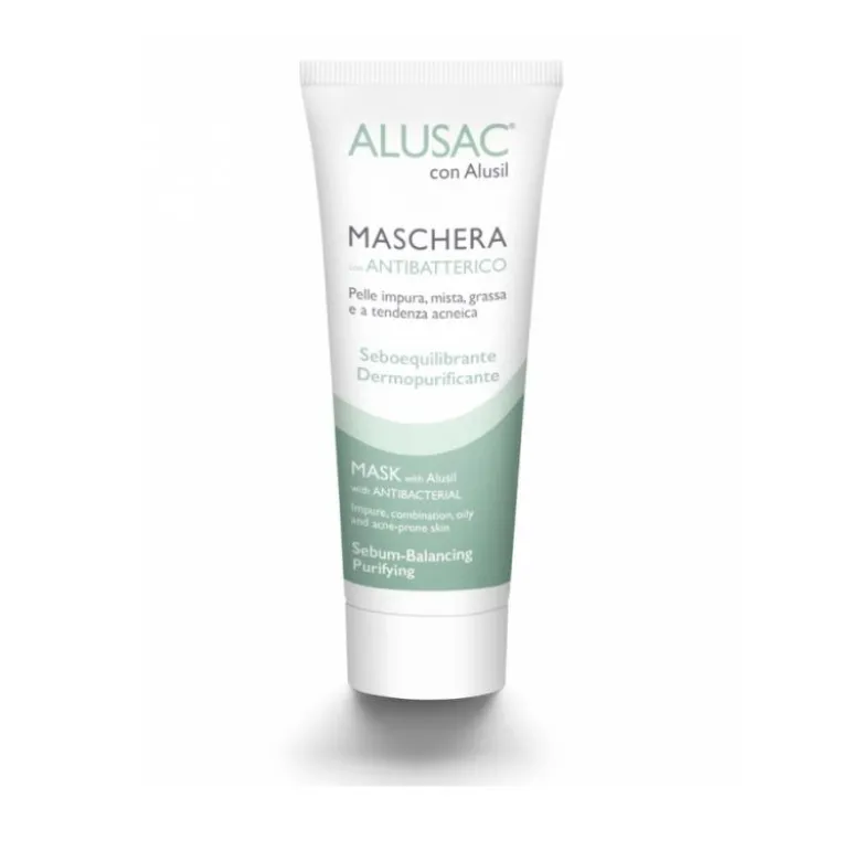 Alusac Maschera con antibatterico 75ml
