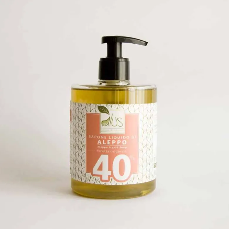Alus Aleppo Sapone Liquido 40% di Olio di Alloro 500ml
