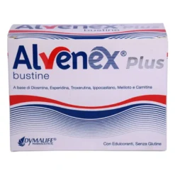 Alvenex Plus per il microcircolo e il drenaggio di liquidi corporei 14 bustine