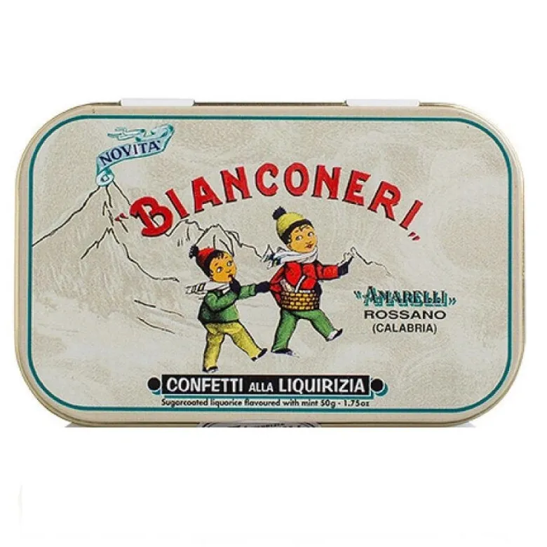 Amarelli Rossano Bianconeri Confetti alla Liquirizia