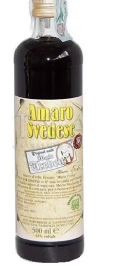 Amaro d'erbe svedese originale 32% vol/alc da 500ml