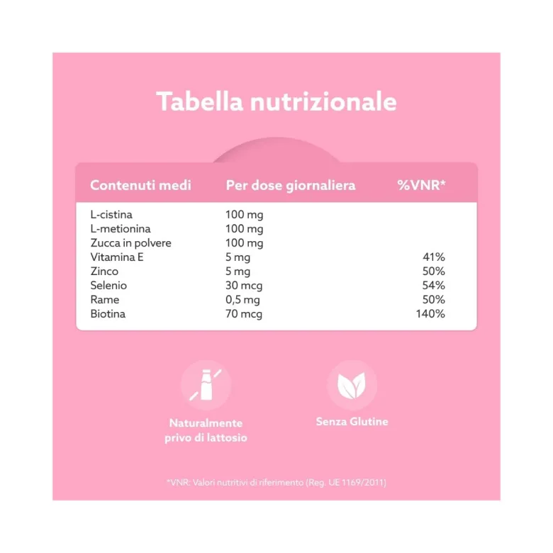 Amicafarmacia Capelli Pelle e Unghie integratore 60 capsule