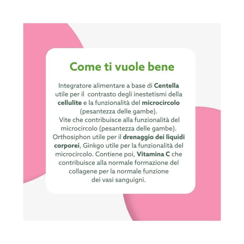 Amicafarmacia Cellulite Integratore 30 Compresse