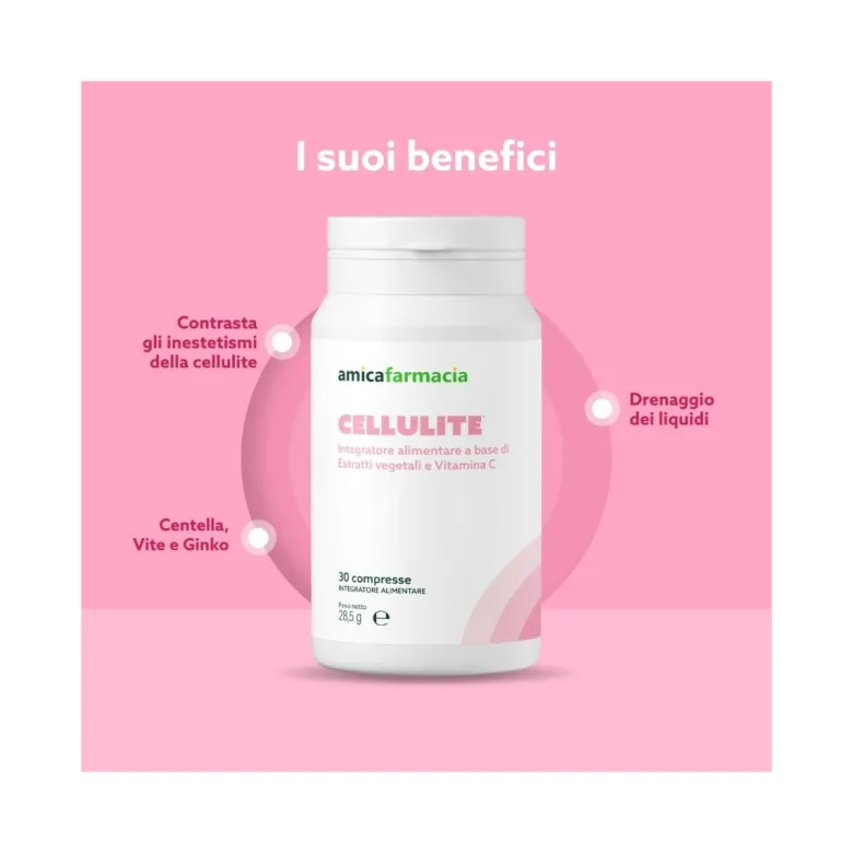 Amicafarmacia Cellulite Integratore 30 Compresse