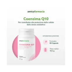 Amicafarmacia Coenzima Q10 Integratore 30 Capsule