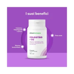 Amicafarmacia Colostro + D3 integratore 30 capsule
