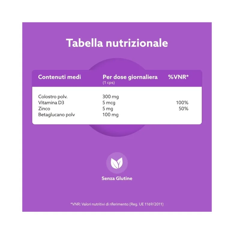 Amicafarmacia Colostro + D3 integratore 30 capsule