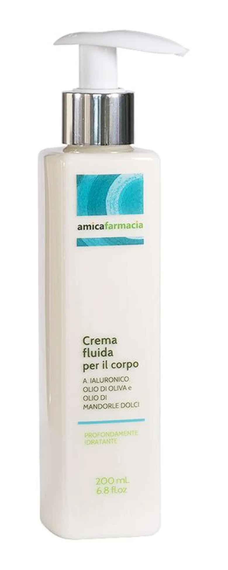 Amicafarmacia Crema Fluida per il Corpo Idratante 200ml