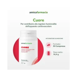 Amicafarmacia Cuore Integratore 30 Compresse