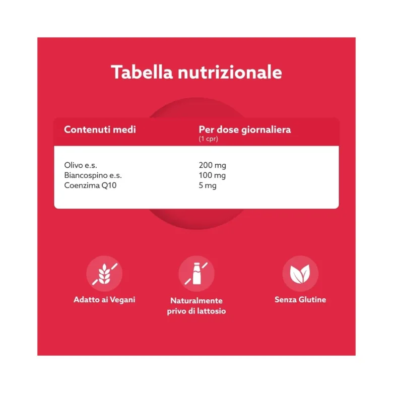 Amicafarmacia Cuore Integratore 30 Compresse
