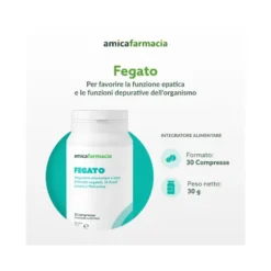 Amicafarmacia Fegato Integratore 30 Compresse