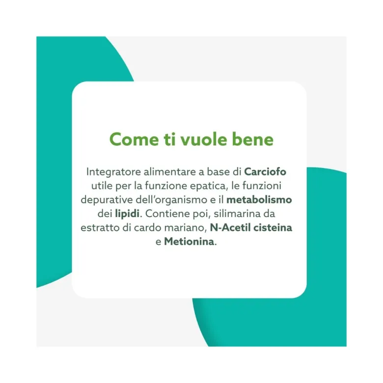 Amicafarmacia Fegato Integratore 30 Compresse