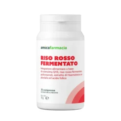 Amicafarmacia Riso Rosso Fermentato integratore 30 compresse