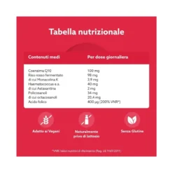 Amicafarmacia Riso Rosso Fermentato integratore 30 compresse