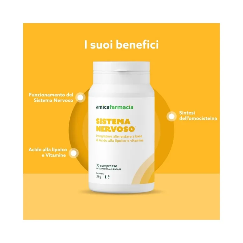 Amicafarmacia Sistema Nervoso Integratore 30 Compresse