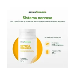 Amicafarmacia Sistema Nervoso Integratore 30 Compresse