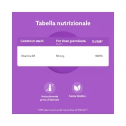 Amicafarmacia Vitamina D3 Integratore 60 Compresse