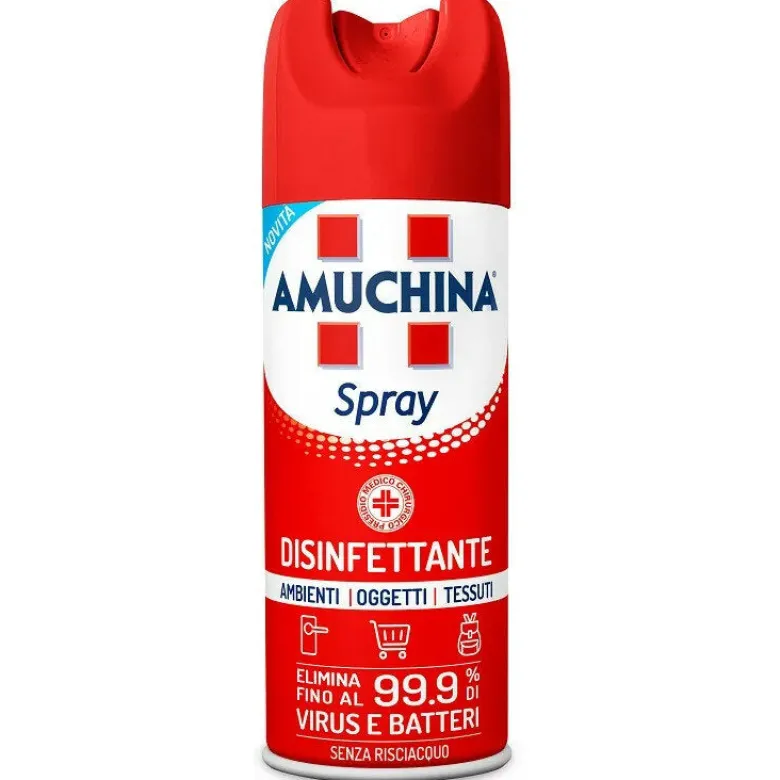 Amuchina Spray Disinfettante Ambienti Oggetti Tessuti 400ml