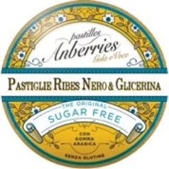 Anberries Classiche Ribes Nero E Glicerina Senza Zucchero 50g