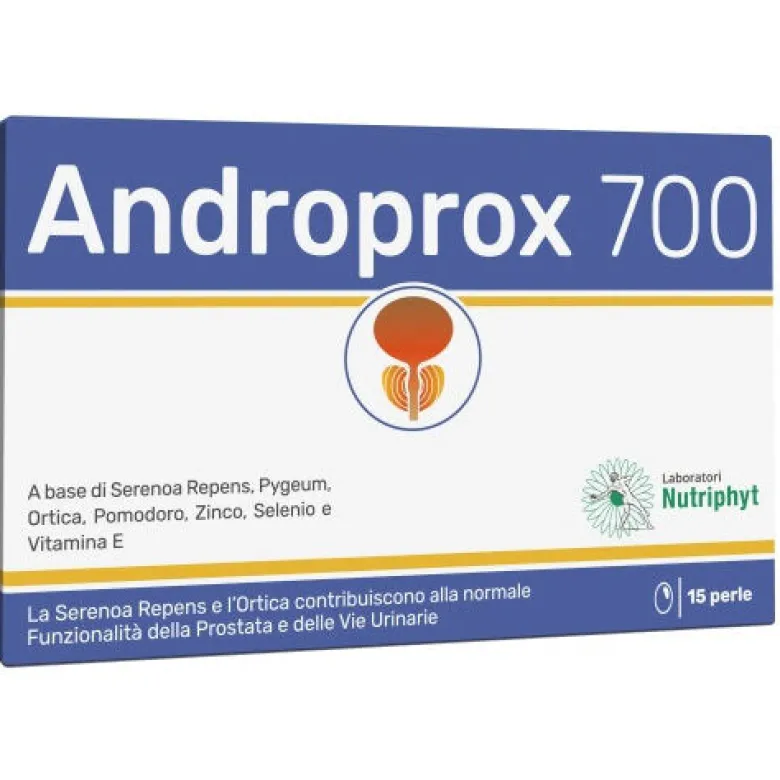 Androprox 700 utile per la prostata 15 perle softgel