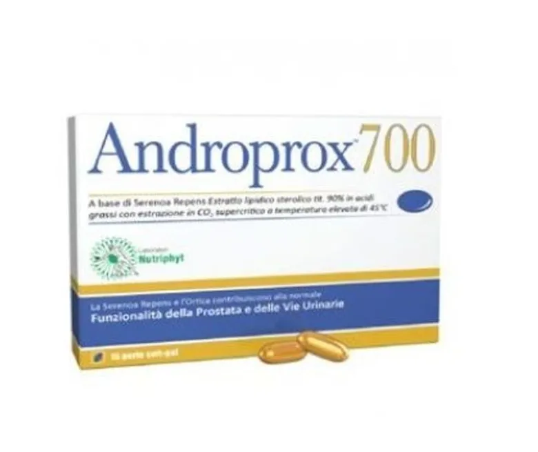 Androprox 700 utile per la prostata 15 perle softgel