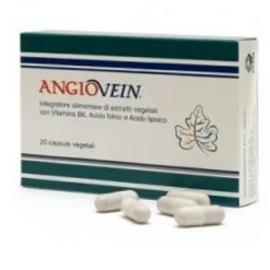 Angiovein 20 Capsule Gelatina - Integratore per la Circolazione