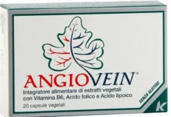 Angiovein 20 Capsule Gelatina - Integratore per la Circolazione