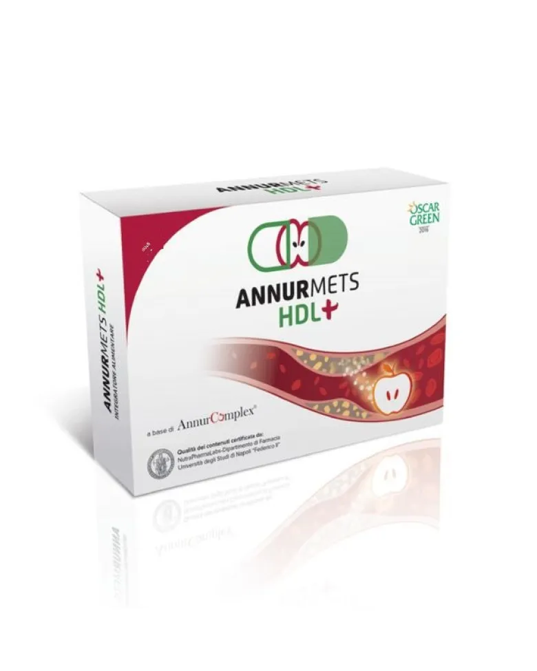 Annurmets HDL+ controllo del colesterolo 30 compresse