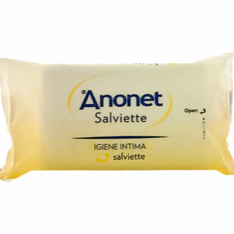 Anonet Salviette per l'igiene intima 15 pezzi