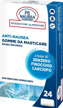 ANTI-NAUSEAGOMME DA MASTICARE