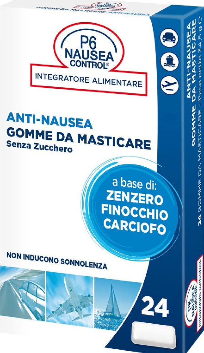 ANTI-NAUSEAGOMME DA MASTICARE