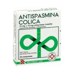 Antispasmina Colica 10mg + 10mg 30 compresse rivestite