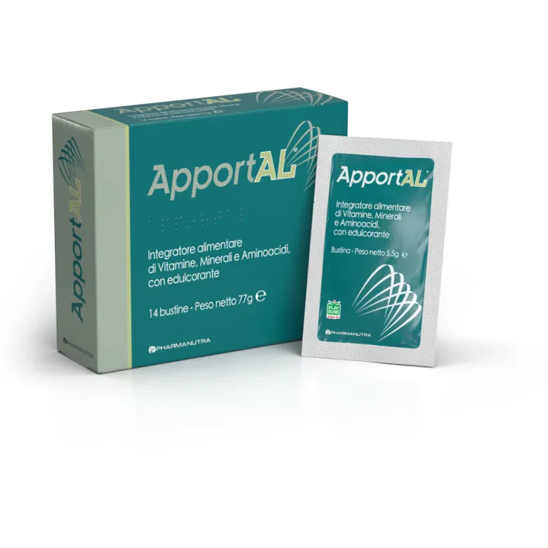 Apportal integratore di vitamine e minerali 14 bustine