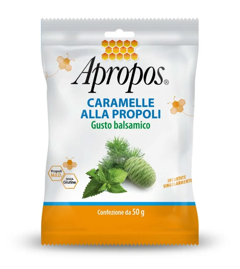 Apropos Caramelle Alla Propoli Gusto Balsamico 50g