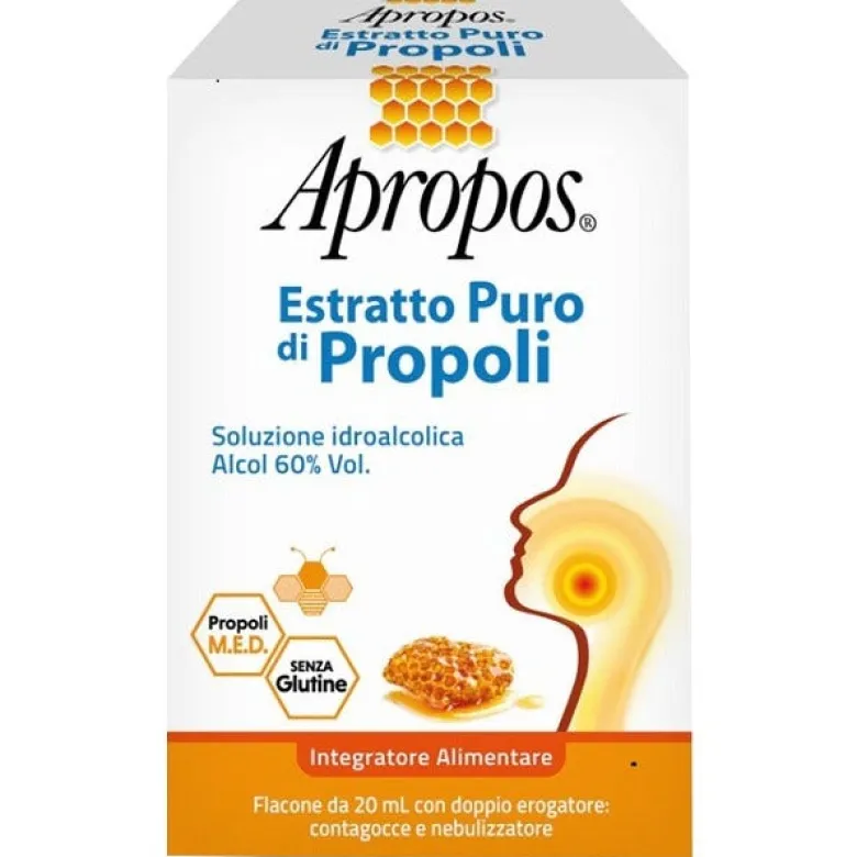 Apropos Estratto Puro Di Propoli Spray+Contagocce