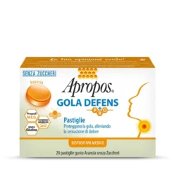 Apropos Gola Defens Pro 20 Pastiglie Arancia Senza Zucchero