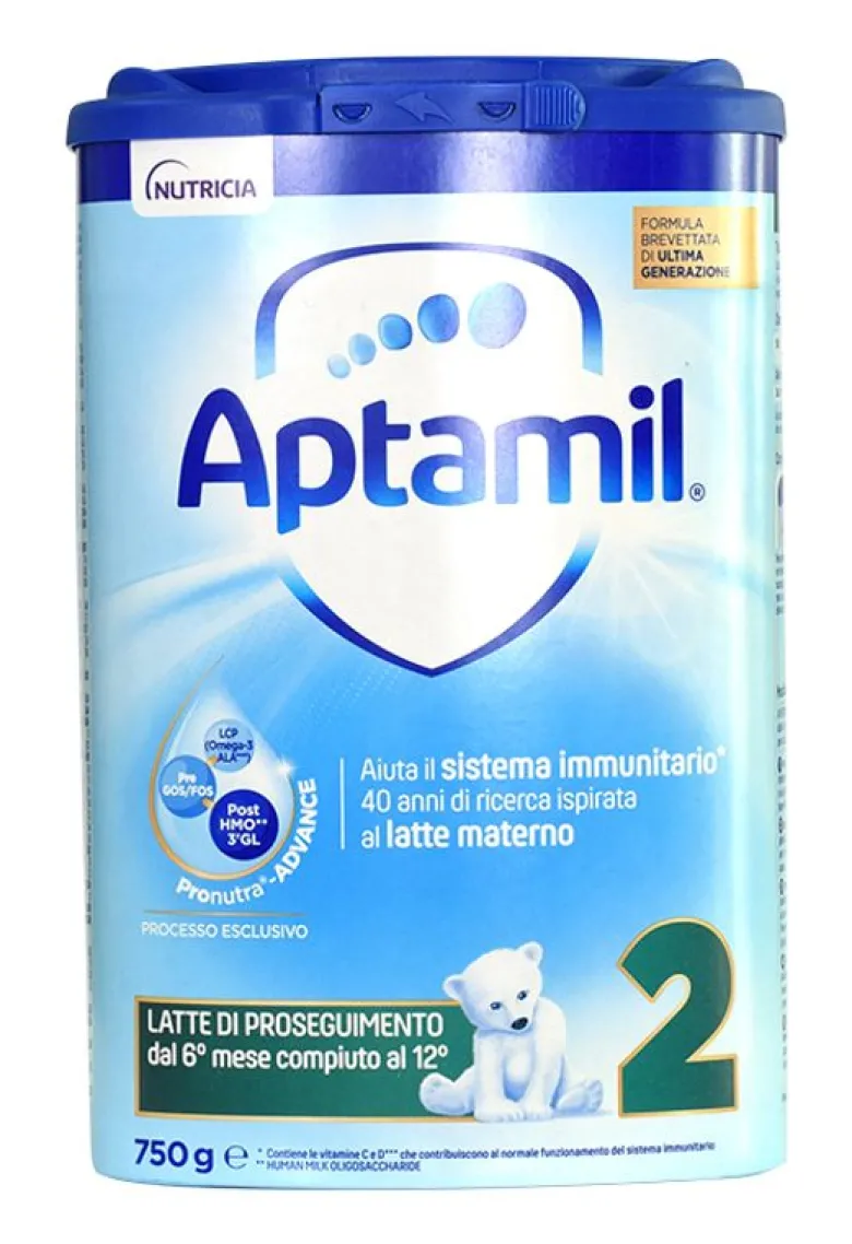 Aptamil 2 Latte di proseguimento dal 6° Mese 750g