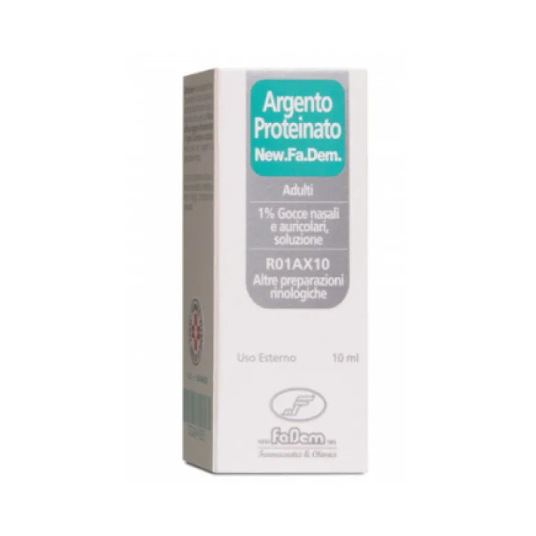 Argento Proteinato Adulti 1% gocce da 10ml