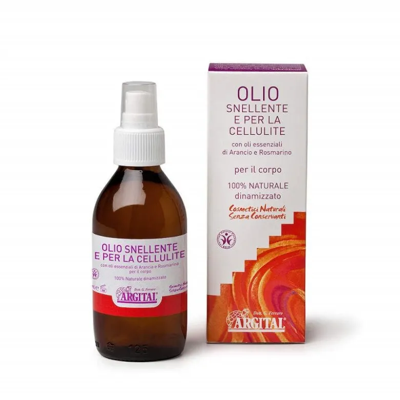 Argital Olio Snellente e anticellulite per il corpo spray 125ml