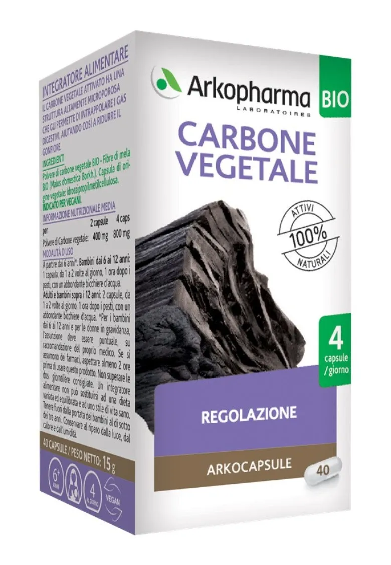 Arkocapsule Carbone Vegetale