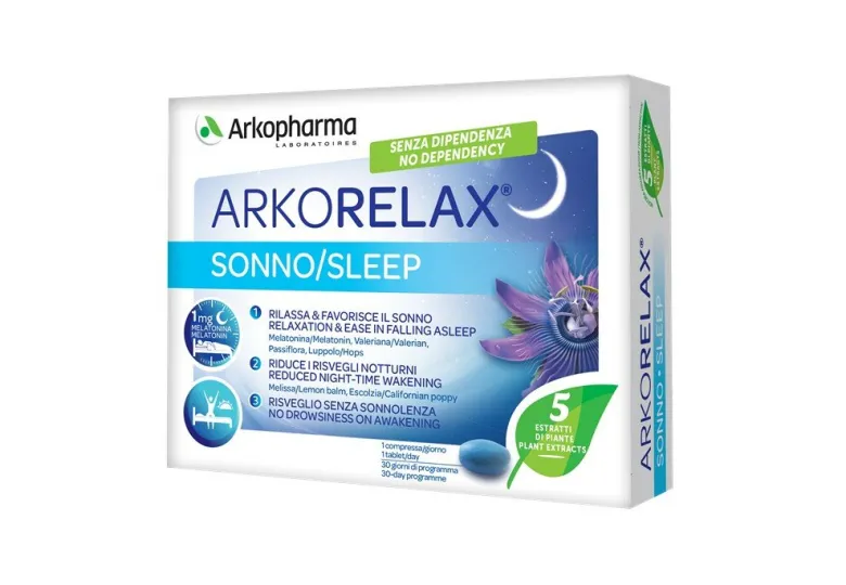 Arkopharma Arkorelax Sonno 30 Compresse