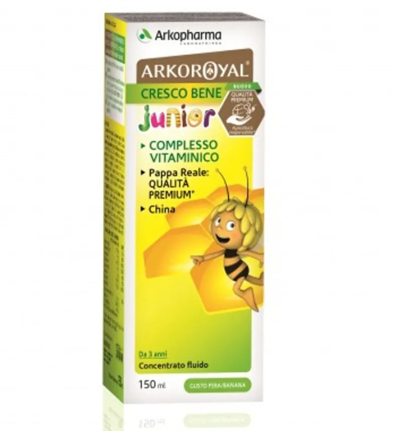 Arkopharma Arkoroyal Cresco Bene Concentrato Fluido Bambini 150ml