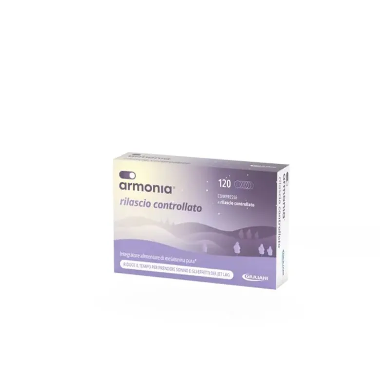 Armonia Rilascio Controllato 1mg Melatonina 120 Compresse