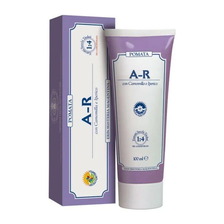 A-R Pomata con Camomilla e Iperico Disturbi Osteoarticolari cronici e degenerativi tubo da 100 ml